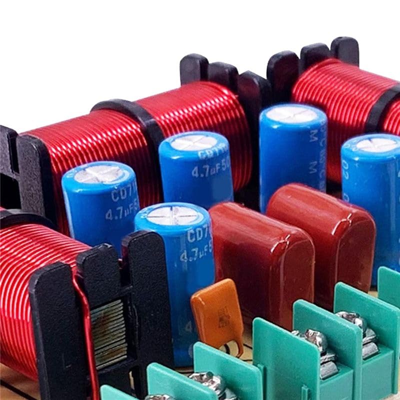 2 x 4-Wege-Lautsprecher, Bass-Frequenzteiler, Heimkino, HiFi-Stereo-Schaltung, Audio-Crossover-Filter