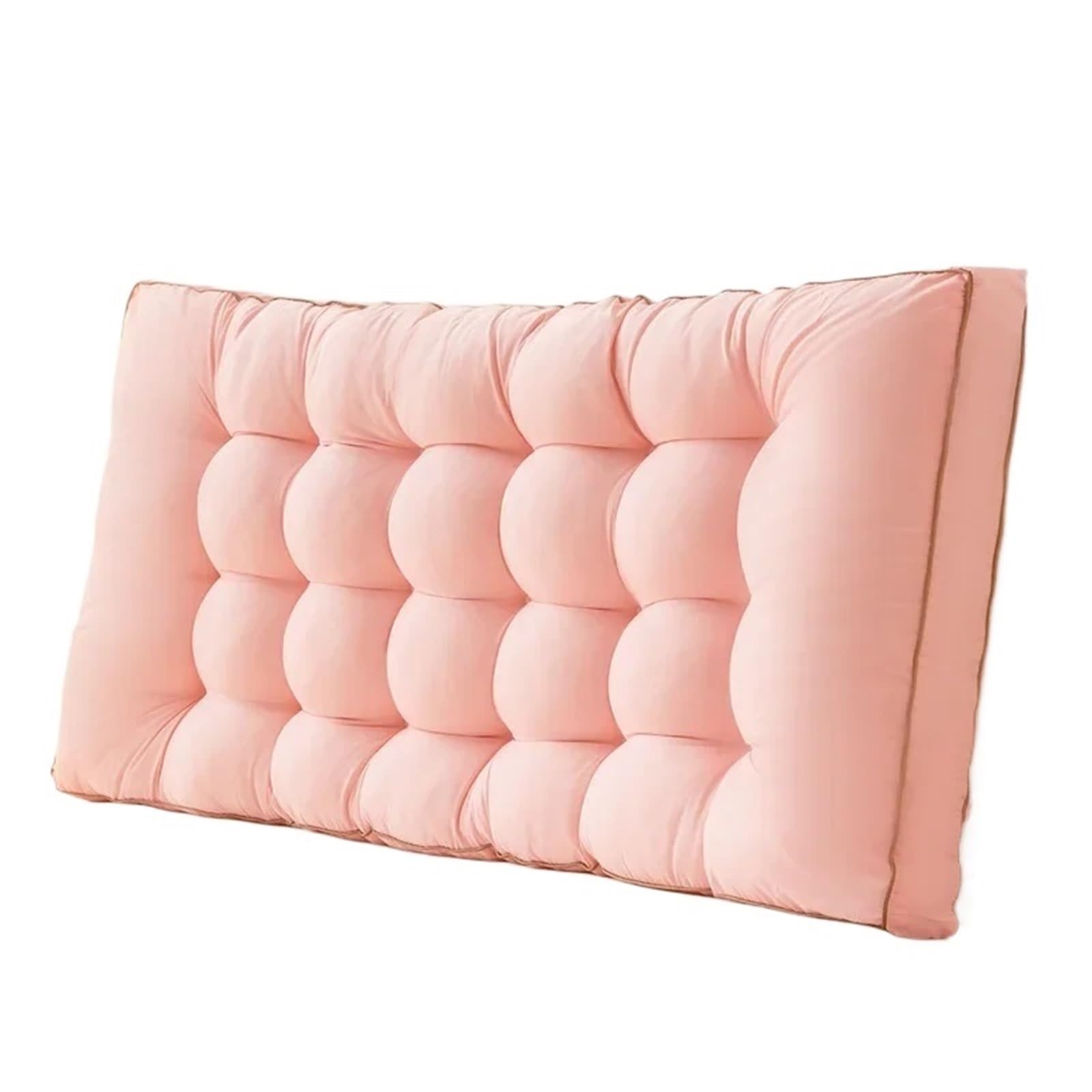 GSXLZ Headboard Pillow Large Headboard Pillow Lounge Sofa Cushion Bed Rest Reading Pillow Lounger TV Reading Lumbar Cushion Floor Cushion Home Decor(Pink,150x60x10cm)