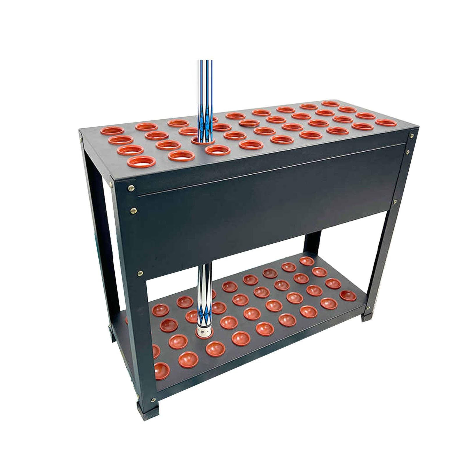 FBJAMZ Billiard Cue Rack,Corner Pool Stick Holder, Large Capacity Display Stand for Billiard Halls, Game Rooms Clubs Perfect Cue Organizer