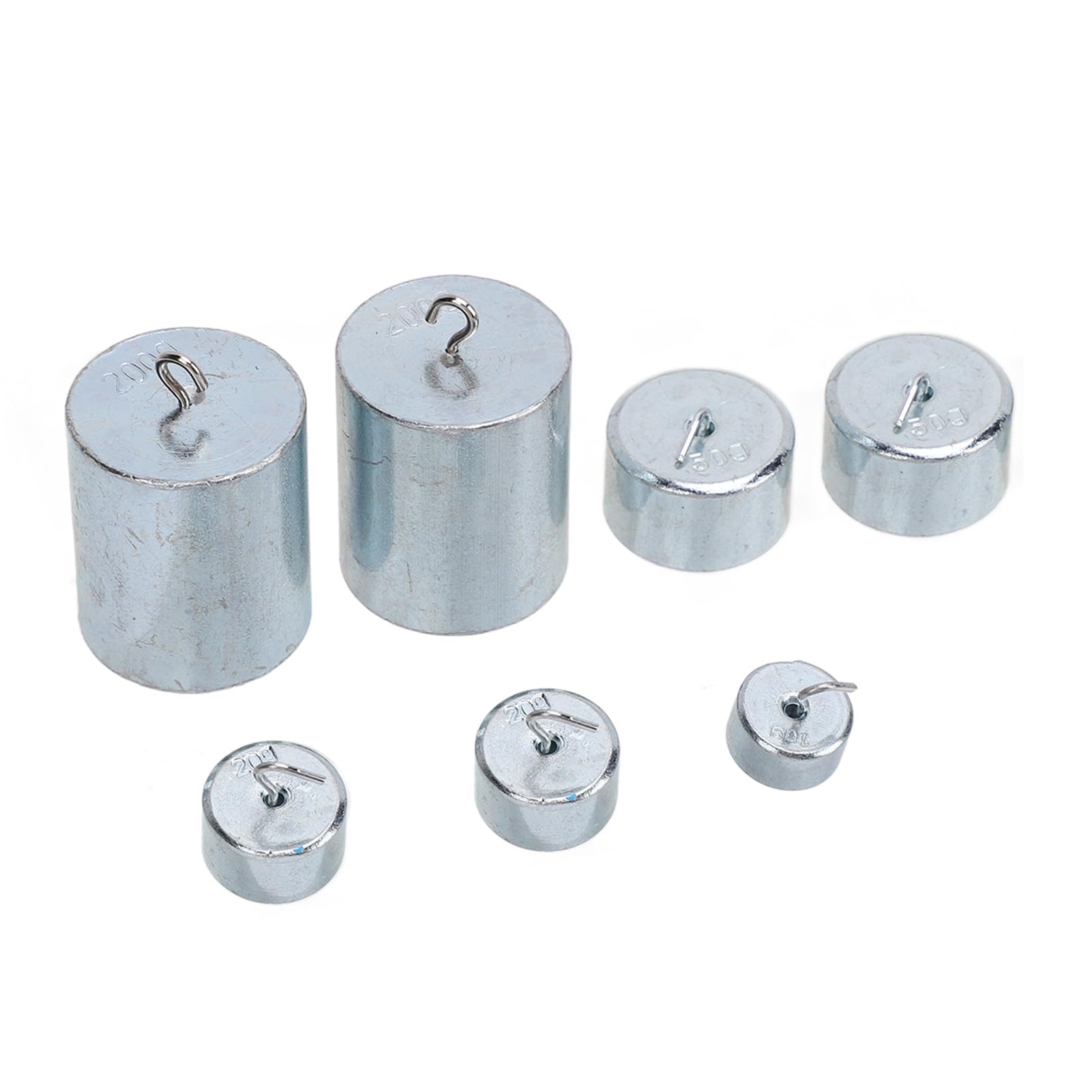 Hooked Weight, Long Lasting Hooked Weight Set 10g 20g 50g 200g for School