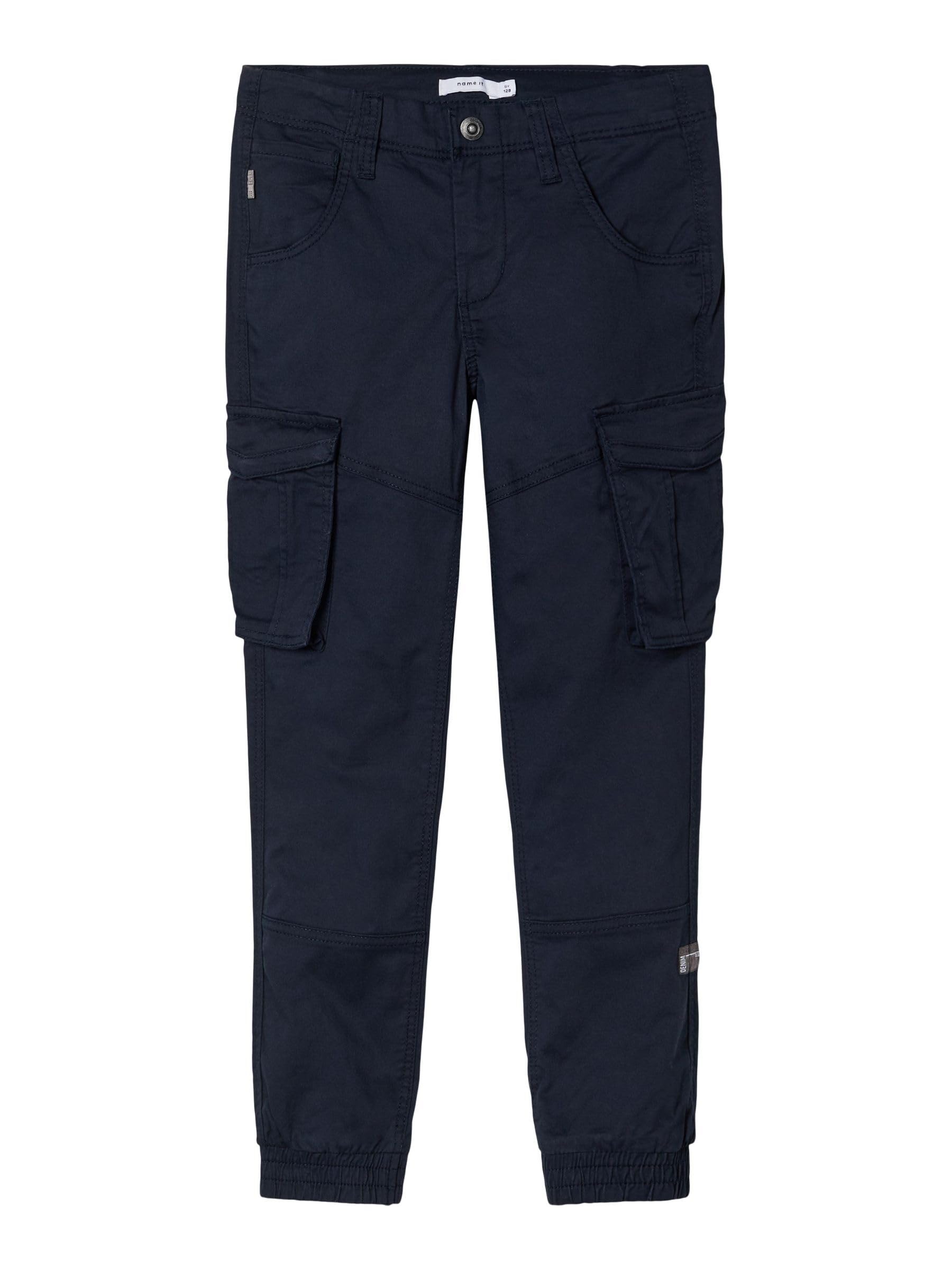 NAME IT Boy's Nkmryan Cargo 2222-Ba NITBAMGO REG/R TWI CA Pants M NMT NOOS, Dark Sapphire, 14 Years