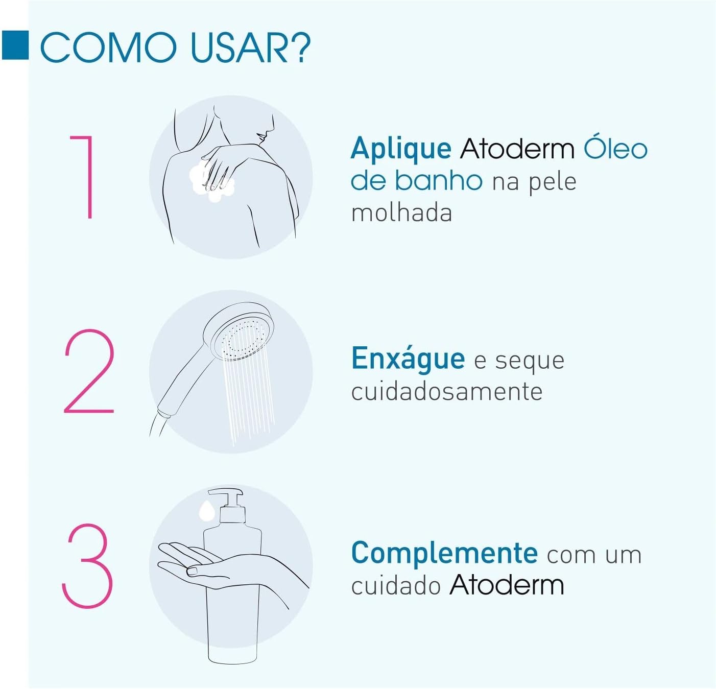 Bioderma Atoderm Óleo De Banho - Higiene Hidratante Diária 1 Litro Bioderma Atoderm Óleo De Banho - Higiene Hidratante Diária 1 Litro