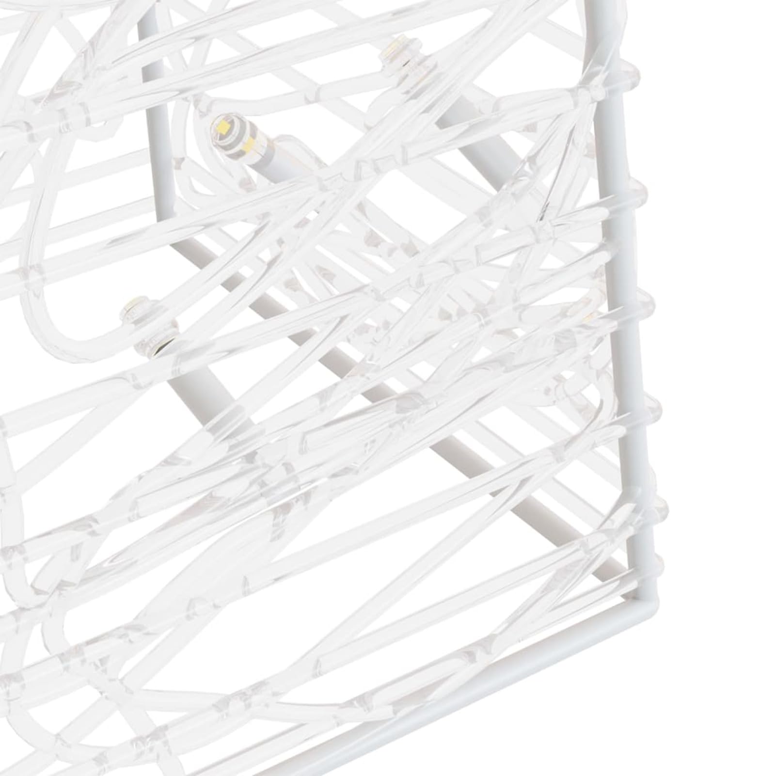 Cono de luzdecorativo acrílico Blanco frío 60/90/120 cm, LAPOOH Luces Fiesta, Luces Arbol Navidad Exterior, Navidad Decoración, Luces De Navidad - 328972