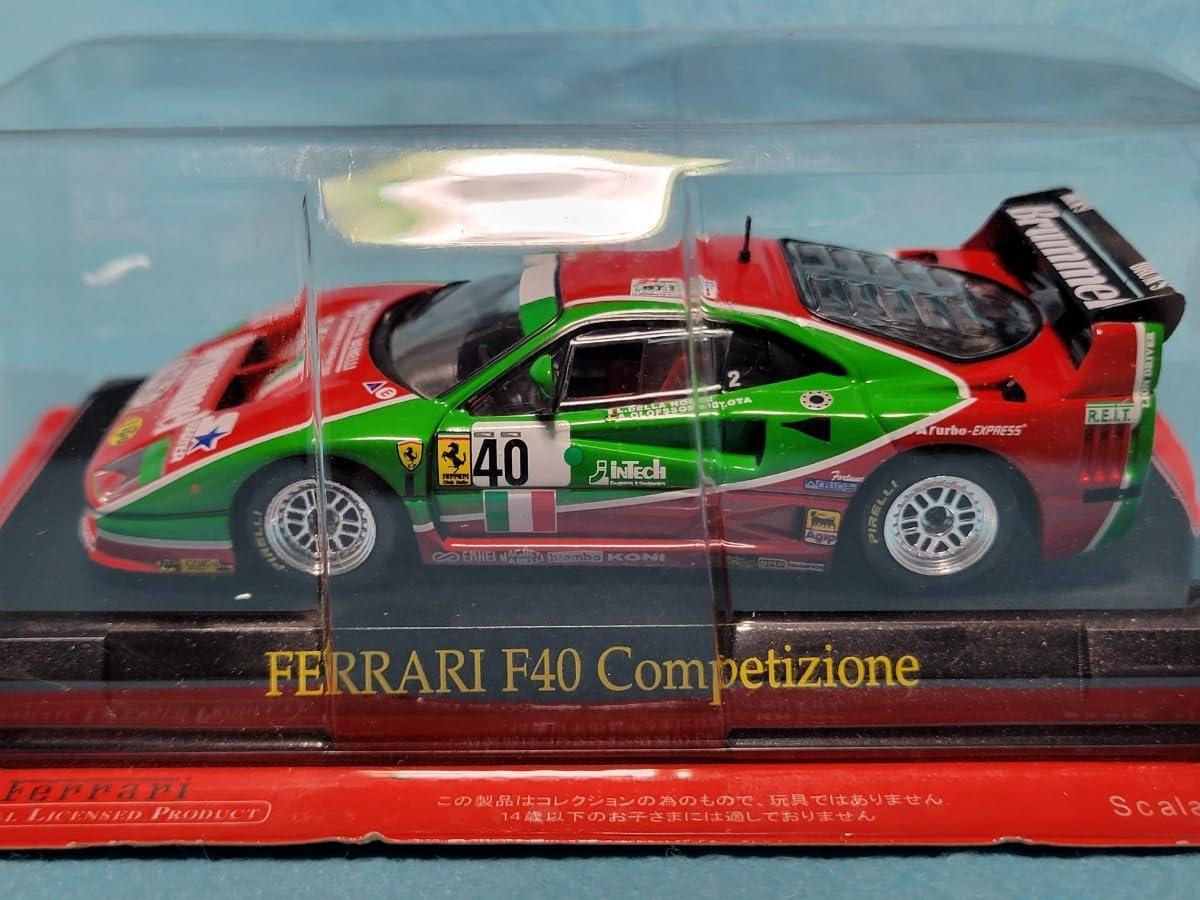 Amazon.co.jp: FERRARI F40 Competizione F40 GTE LM 1/43 : おもちゃ