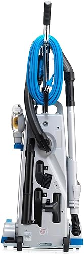 Miniatura 3 de Global Industrial Aspiradora vertical comercial con herramientas a bordo, camino de limpieza de 14 pulgadas de ancho, para alfombras y suelos duros,