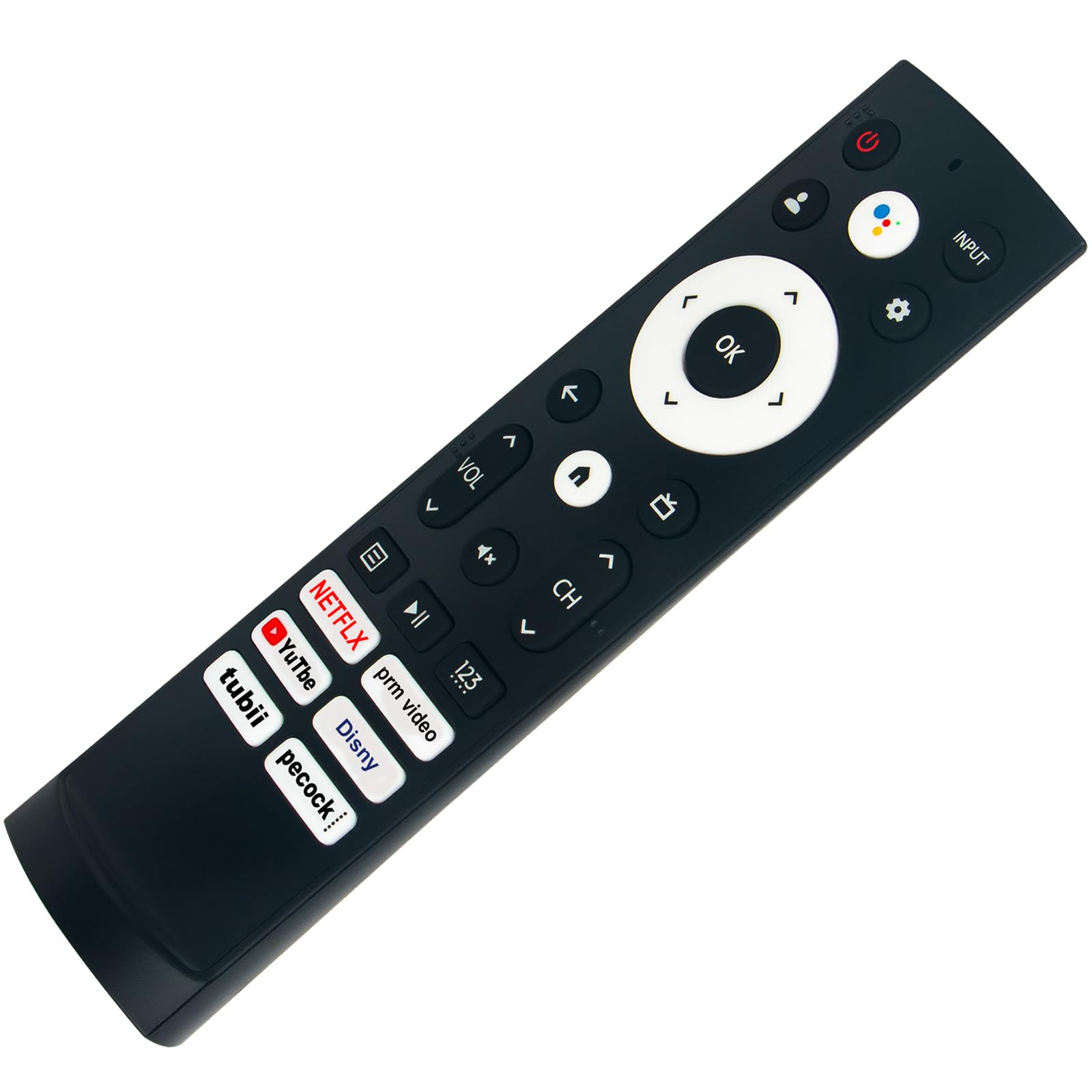 Amazon | ERF3V90H マイク付き交換用音声リモコン Hisense Android TV
