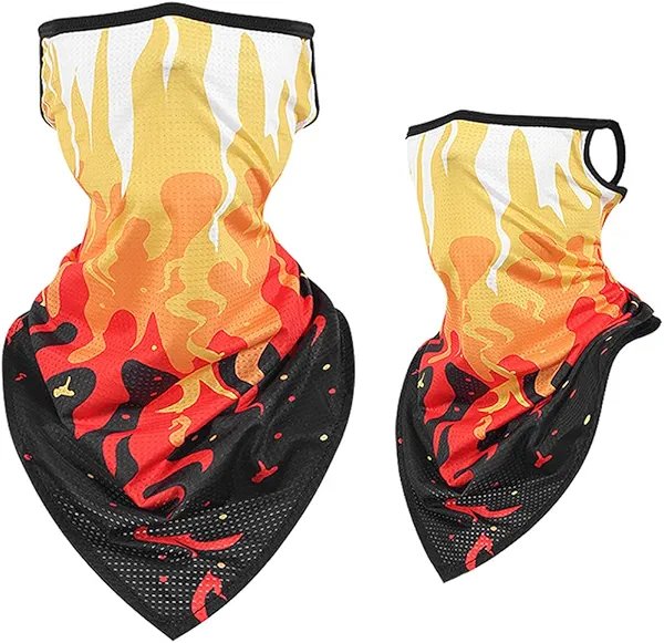 KINGREE Balaclava Ski Mask, Motorcycle Helmets Liner Neck Gaiter, Quick-Dry Half Masks