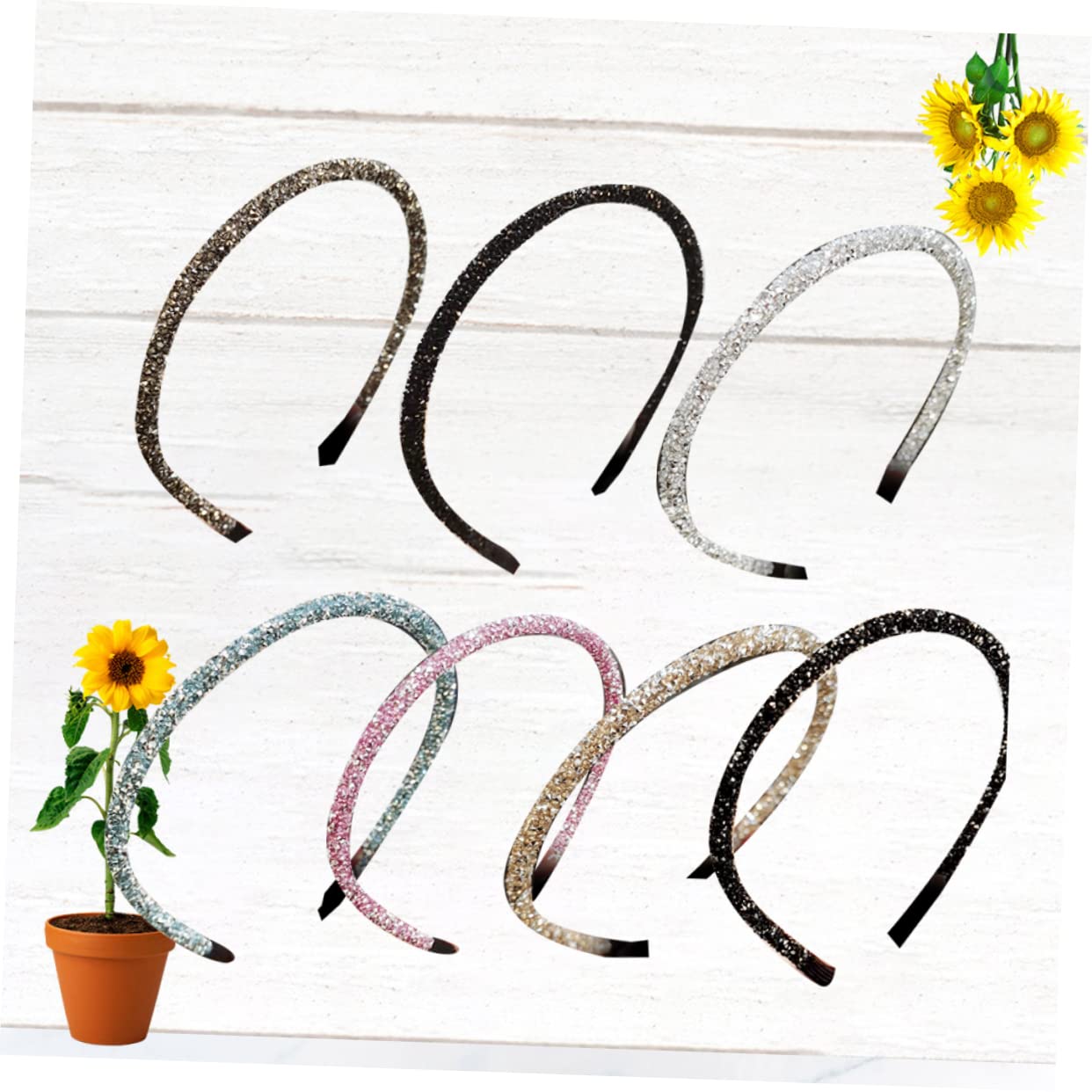 Didiseaon 3 Set Alla Moda Da Donna Sottile Fascia Per Fascia Per Per Donna Per 7 Pezzi * 3