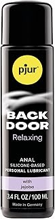 pjur BACK DOOR Relaxing Silicone Anal Glide - Gel lubrifiant anal à base de silicone - Pour le sexe anal intense (100ml)