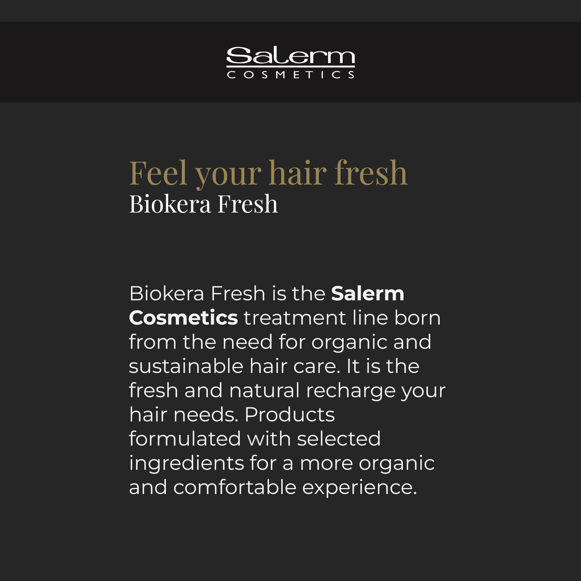 SALERM Biokera Fresh Curl Activator Gel, Curly Booster Yellow Shot