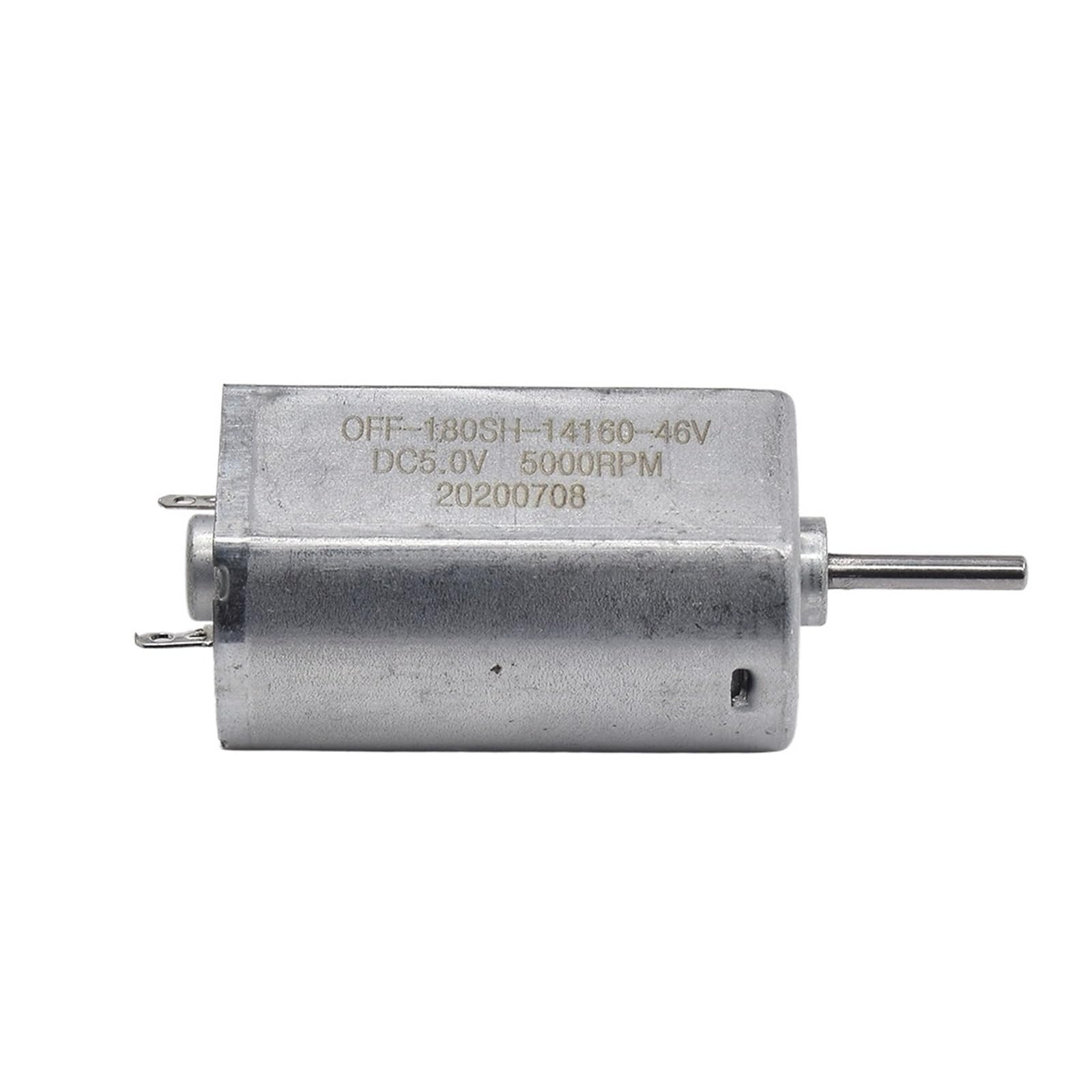 Démarreur électronique OFF-180SH-14160 DC 5V 5000RPM moteur à balais métal précieux