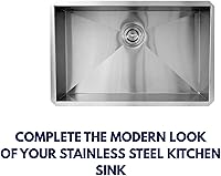 Vista 5 de Nantucket Sinks NS35CD - Drenaje de colador de lujo de 3.5 pulgadas, acero inoxidable
