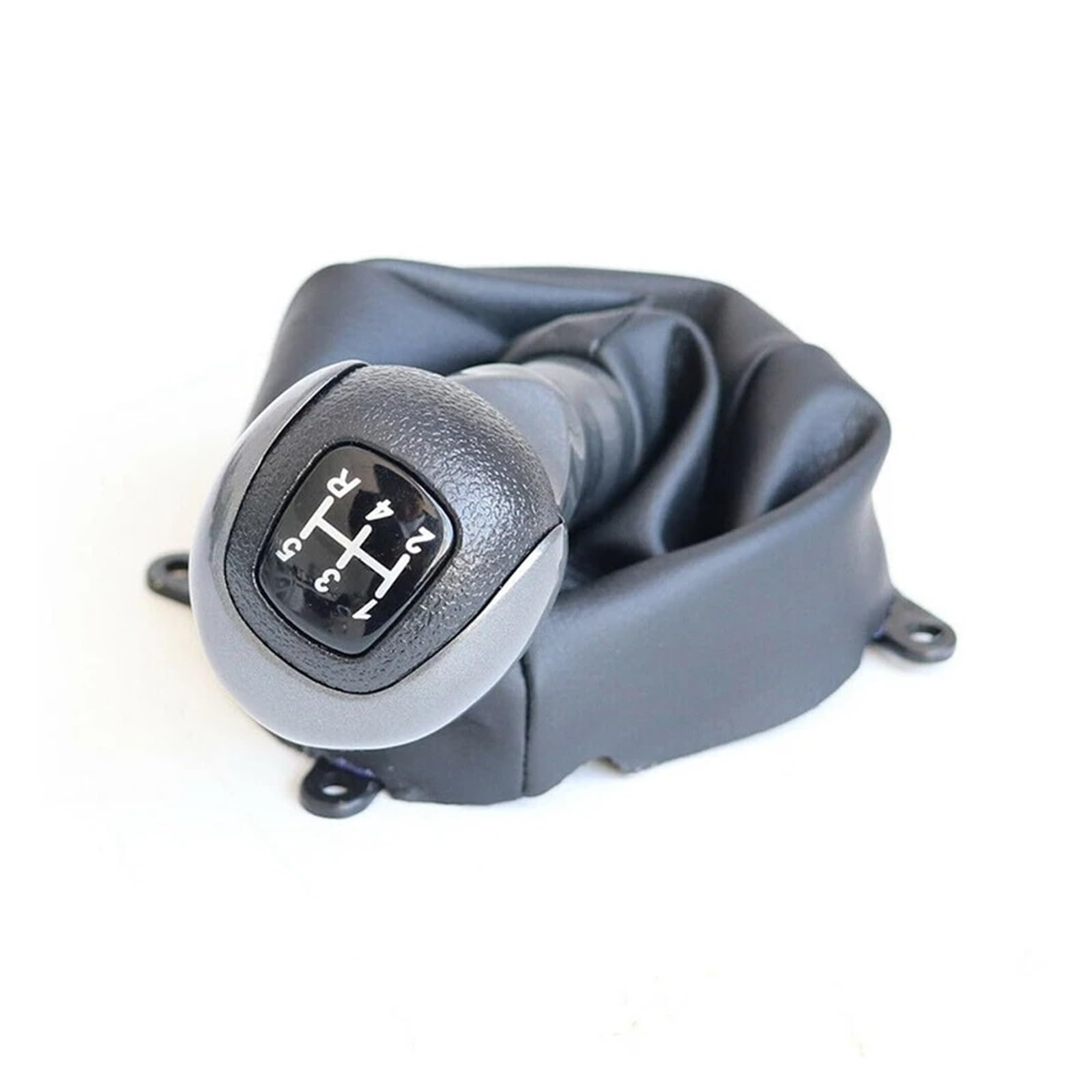 Dajmsuy One Color For Civic 2006-2011 5 Speed Front Center Manual Pu Gear Shift Knob Shifter With Boot Black 54102-Sna-A01 54102-Sna-A02 Car Gear Shift