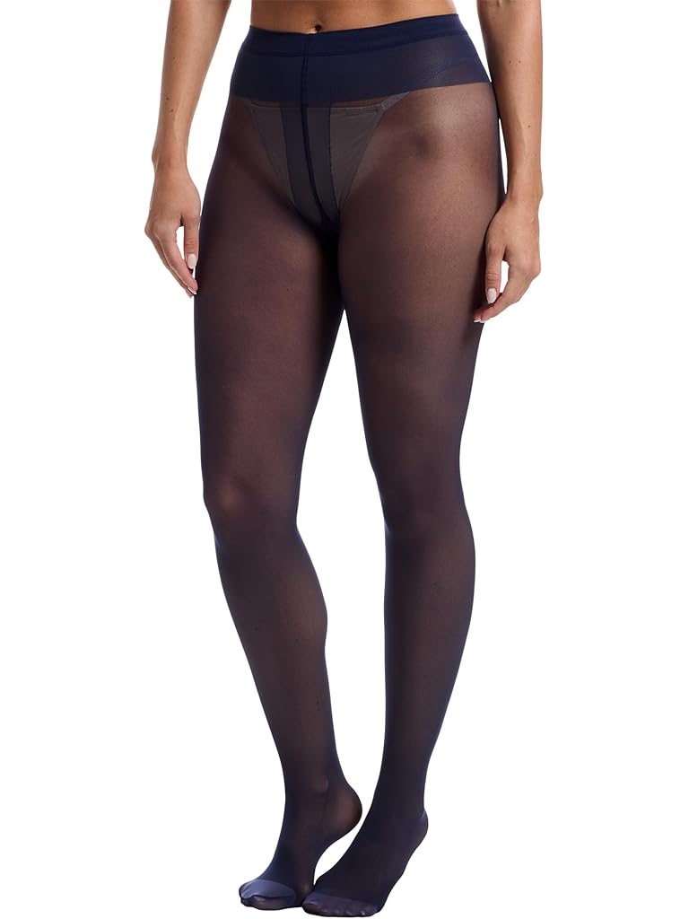 Navy Wolford Individual 20 Tights