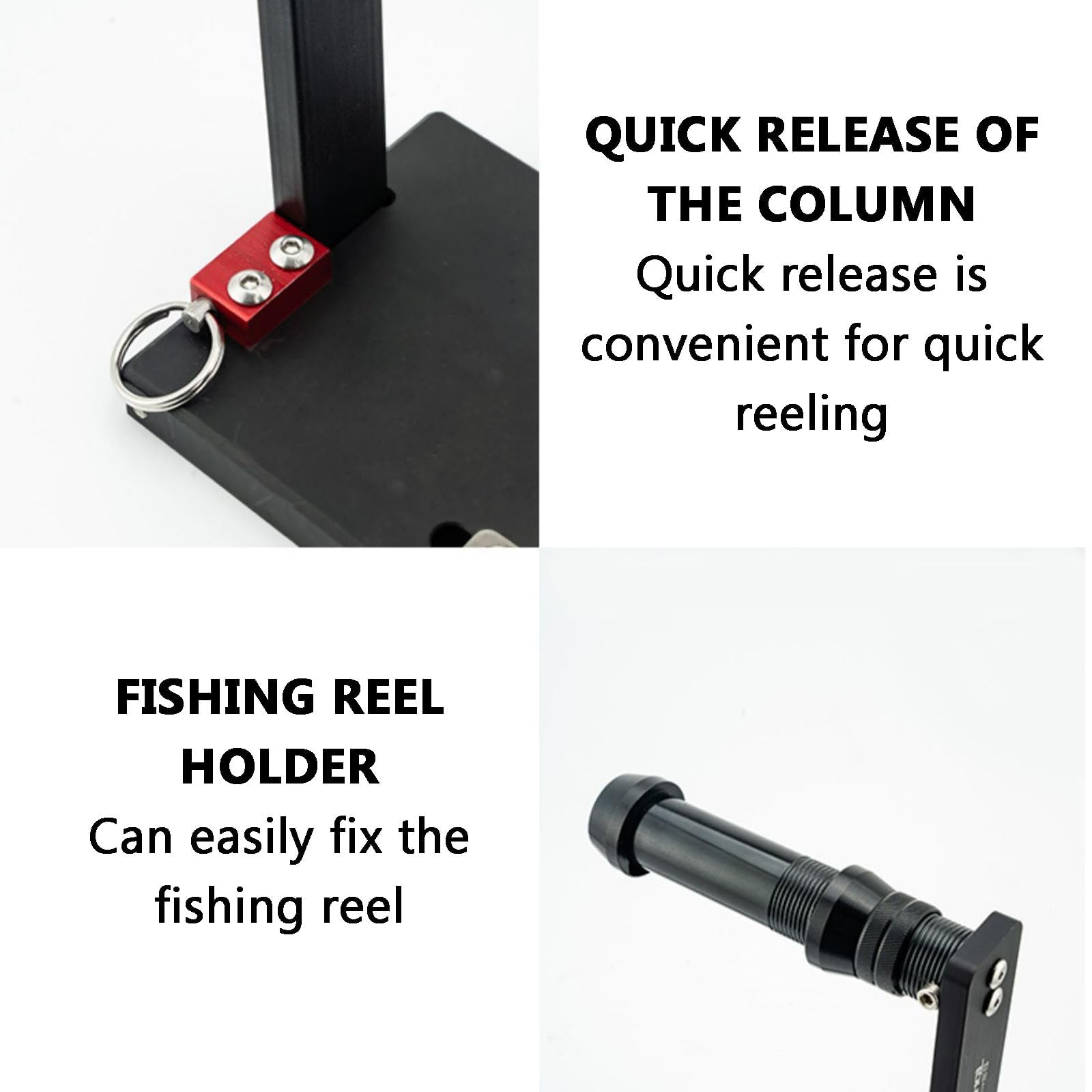 Bobine de ligne de pêche, station de bobinage manuelle avec tension d'enroulement réglable, compatible avec les moulinets de filage, de lancer et de pêche à la traîne