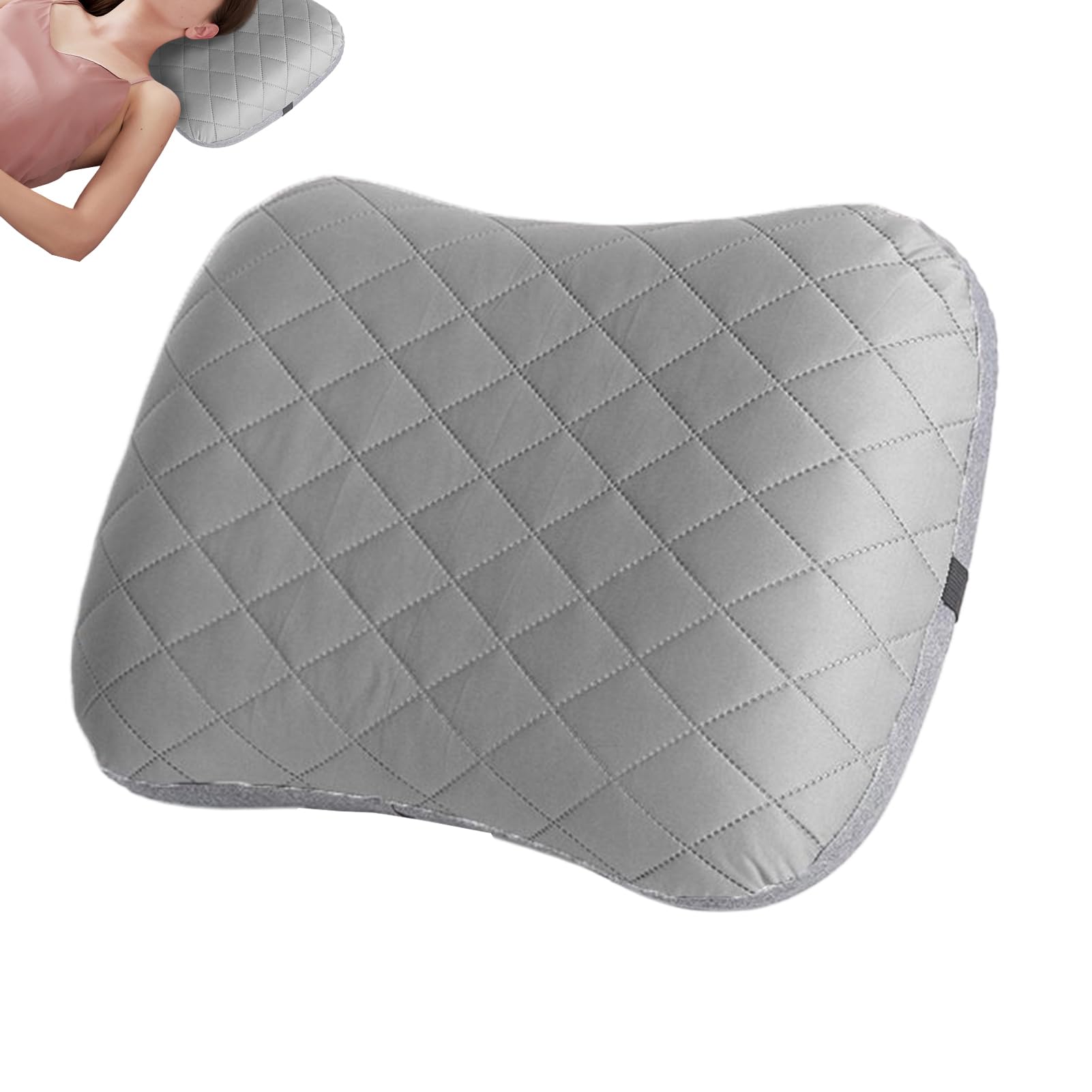 Cuscini Gonfiabili Da Viaggio Cuscino Portatile e Lavabile | Supporto Lombare Per Donne Viaggio Casa Auto Spiaggia Escursionismo All Aperto Interno Esterno Aereo