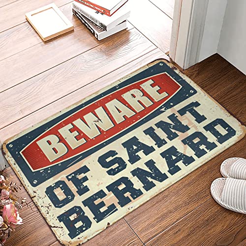 �t�@�j�[ �x�b�h���[�� ���� Beware of Saint Bernard ���O �t�@�j�[ �o�X���[�����O ��������o�X���[�����O (65X90cm)