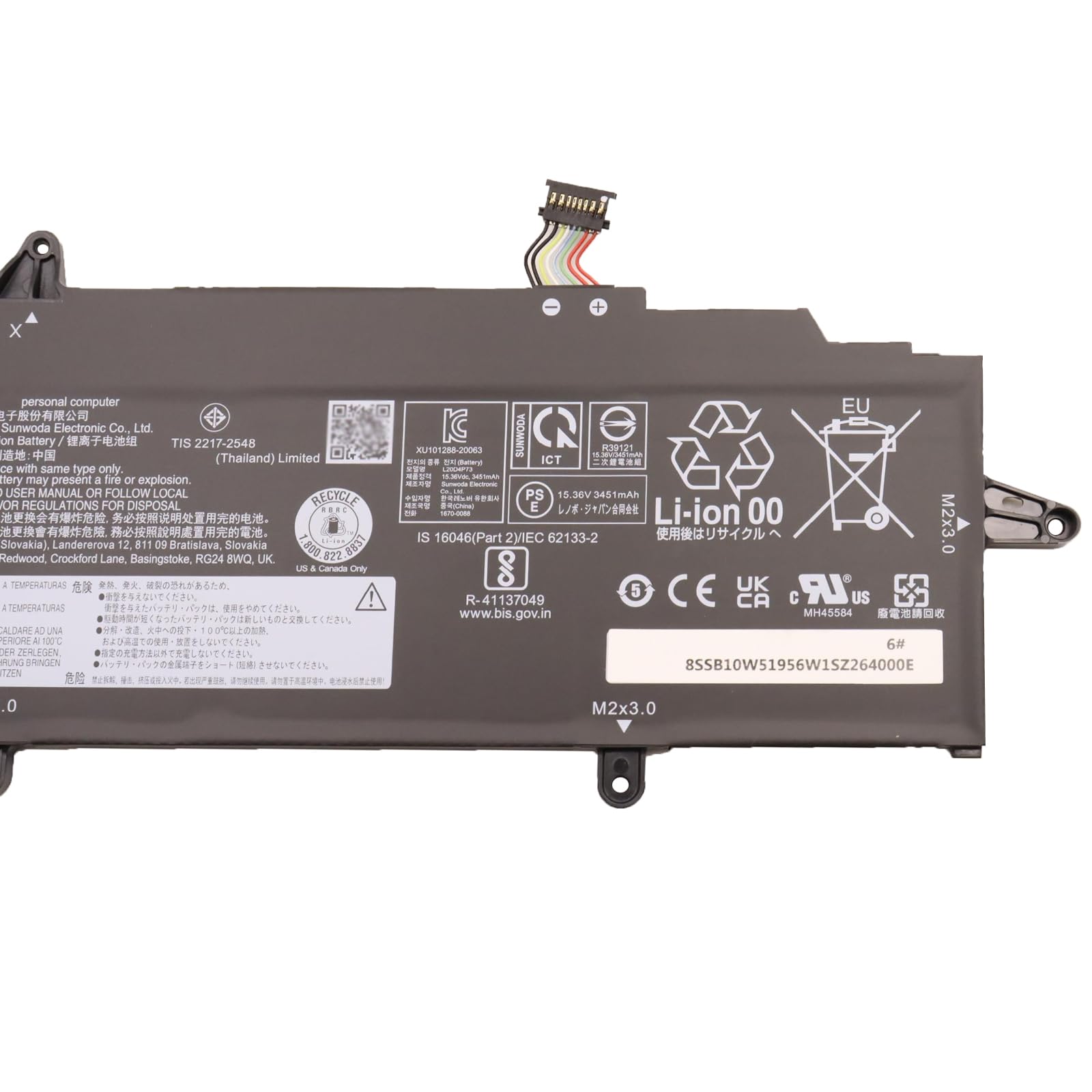 【CPC-L24】フラオ Amazon.com: EPYOBW L20D4P73 Laptop Battery 54.7Wh 3564mAh 4-Cell