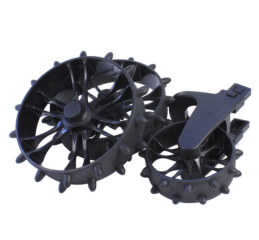 Stewart Golf Unisex Adult R1 Hedgehog Wheelset - Black, One Size