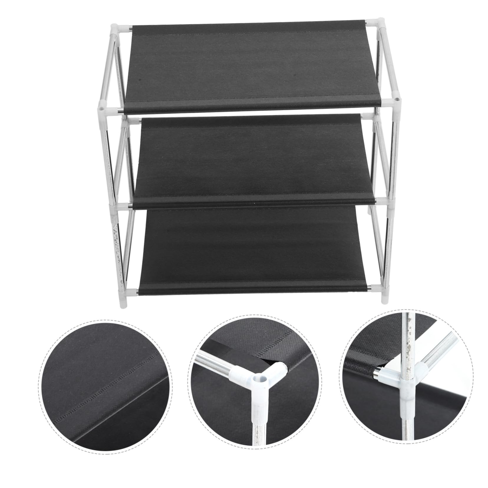 Multi Shelf MAGICLULU Double Layer Slim Shoe Rack Over Door Organizer