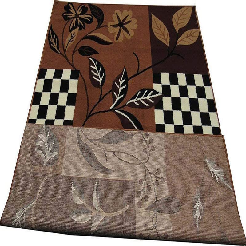 Image of Home Decore Acrylic Carpet for Your Living Room & Drawing Room Aywhere in Your Home (180X240 Gold Colour)- 6x8 Feet