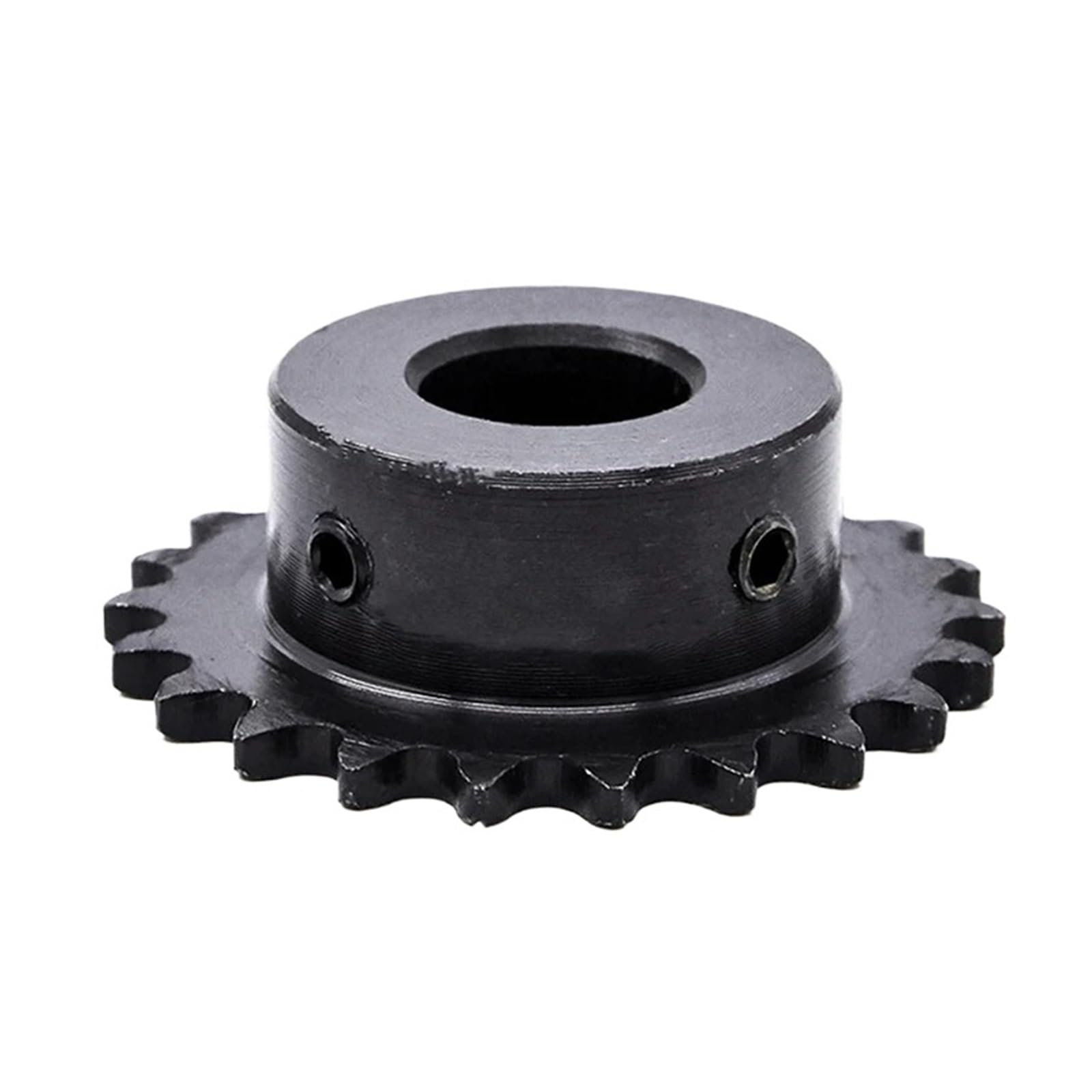 Bevel Gear Pinion Hardware Mechanical Bicycle Chain Gear 45# Steel 10 Teeth Industrial Sprocket Wheel with Top Wire Bore 5mm 6mm 8mm 10mm(5mm)