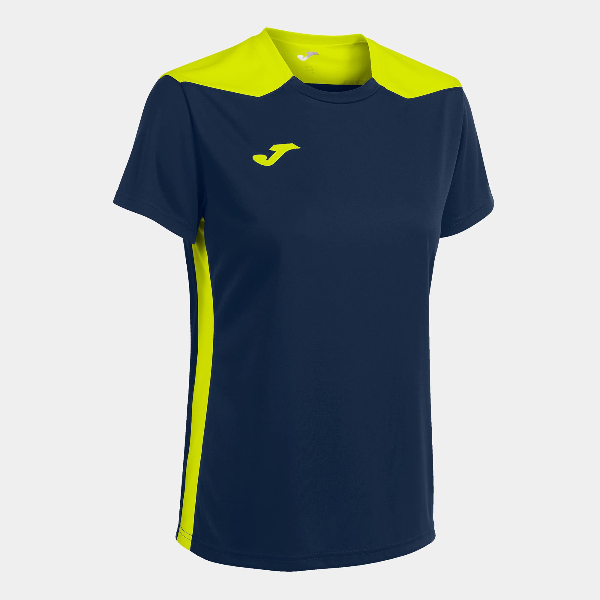 Joma Championship Vi Women's T-Shirt Navy Neon Yellow