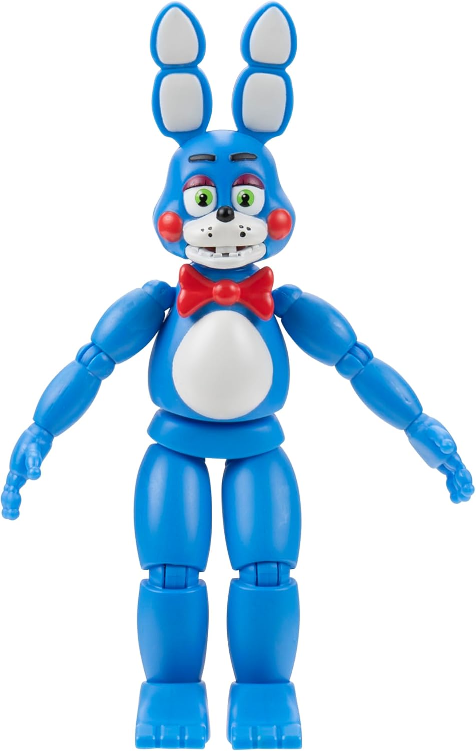 Jazwares Five Nights at Freddy’s Toy Bonnie - 5-Inch Articulated Figure with Jumpscare Feature and Glow-in-The-Dark Eyes