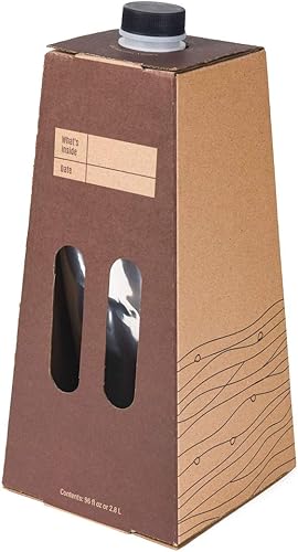 Miniatura 2 de Restaurantware Cater Tek - Recipientes de café para llevar de 96 onzas, 10 servidores desechables para bebidas, con asa, aislados, contenedores de