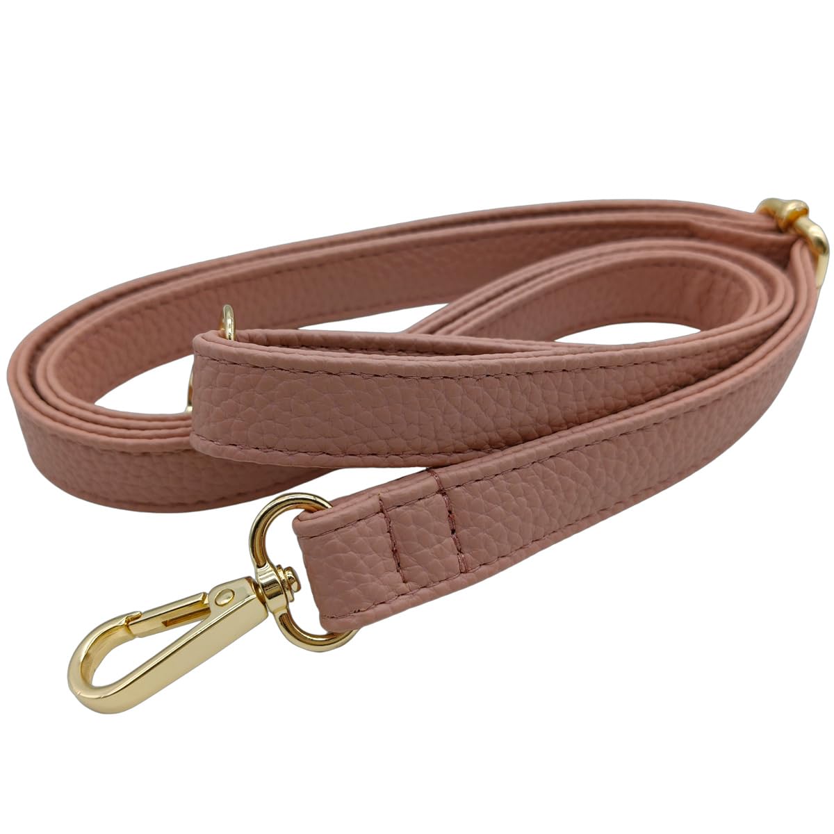 Tracolla Sostitutiva In Pelle PU 64 Cm – Universale Con Moschettone, Colore Marrone, Per Borsa Donna - 2