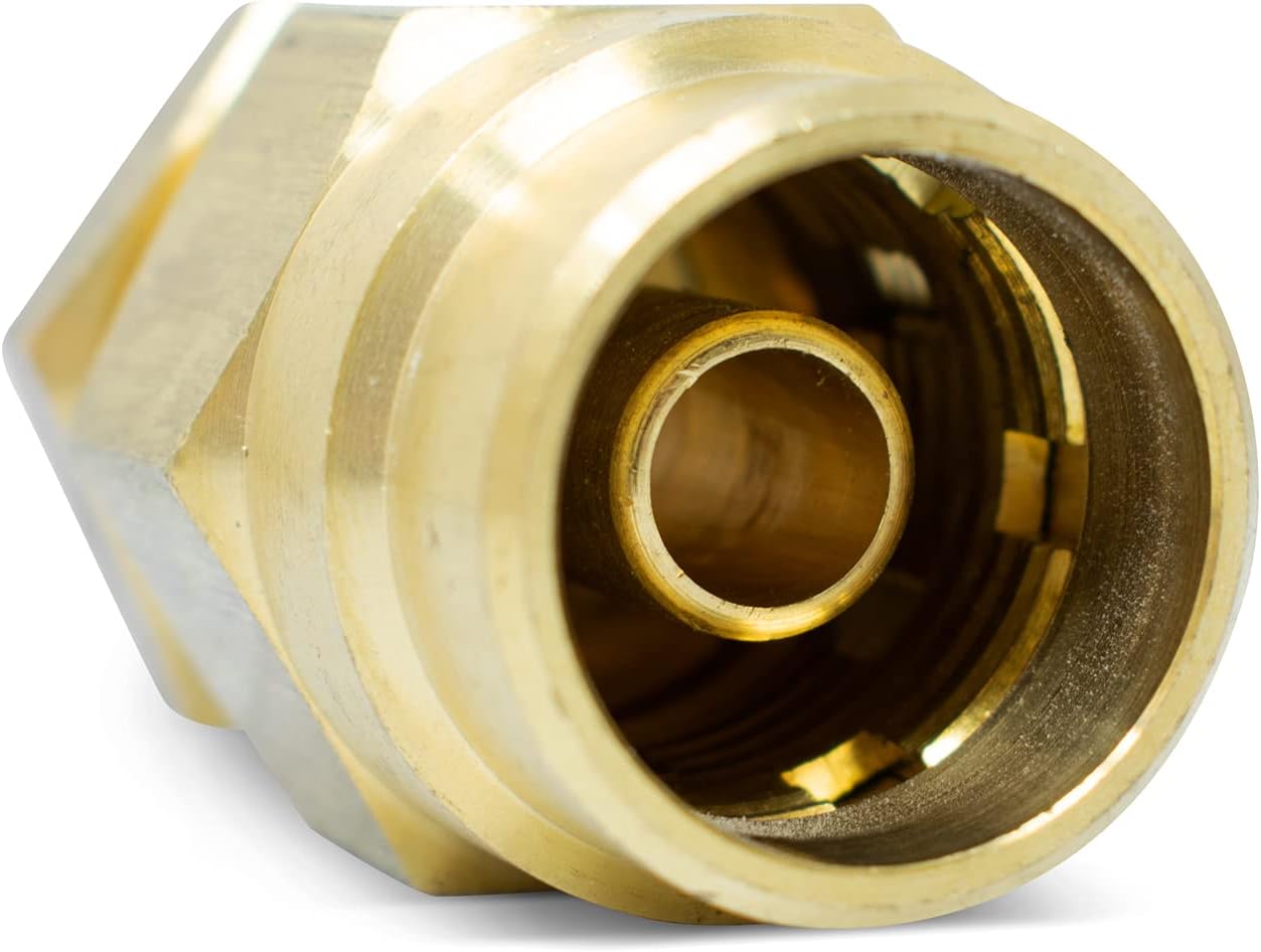 (10) 224887 PTP DOT Approved 3/8" NPT Hose Connectors for 3/4" OD x 3/8" ID Rubber Air Brake Hose