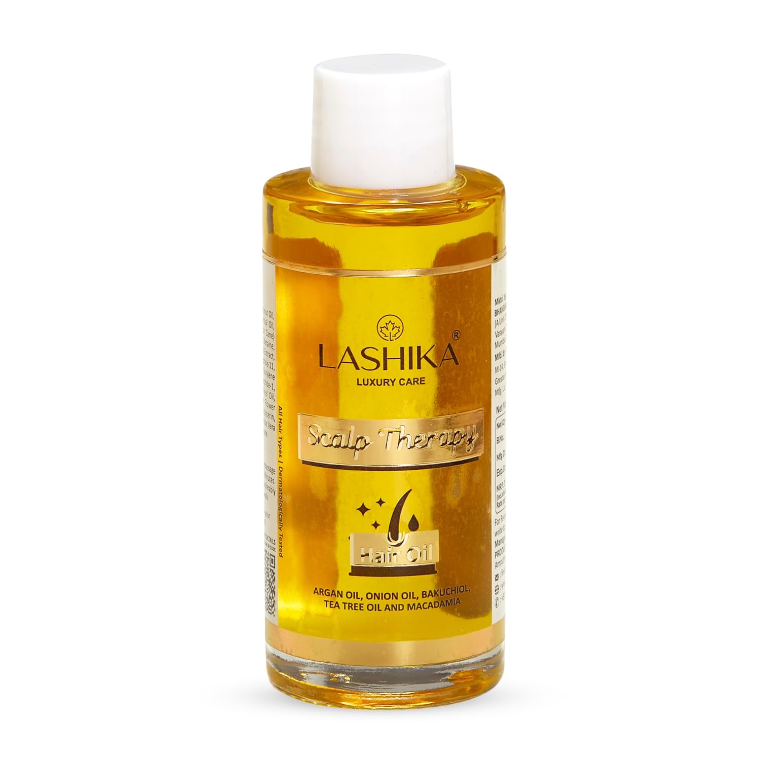 Lashika Scalp Therapy Hair Oil | With Rosemary, Bakuchiol, Castor Oil & Peptides | Lightweight Nourishing Treatment for Hair Fall, Dandruff & Frizz | 50ml-image-42
