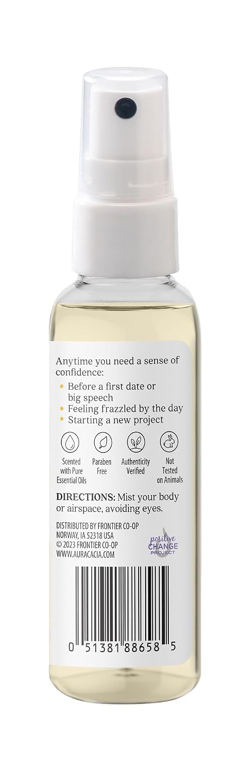 Aura Cacia Essential Solutions Mist, Panic Button, 2 Fluid Ounce
