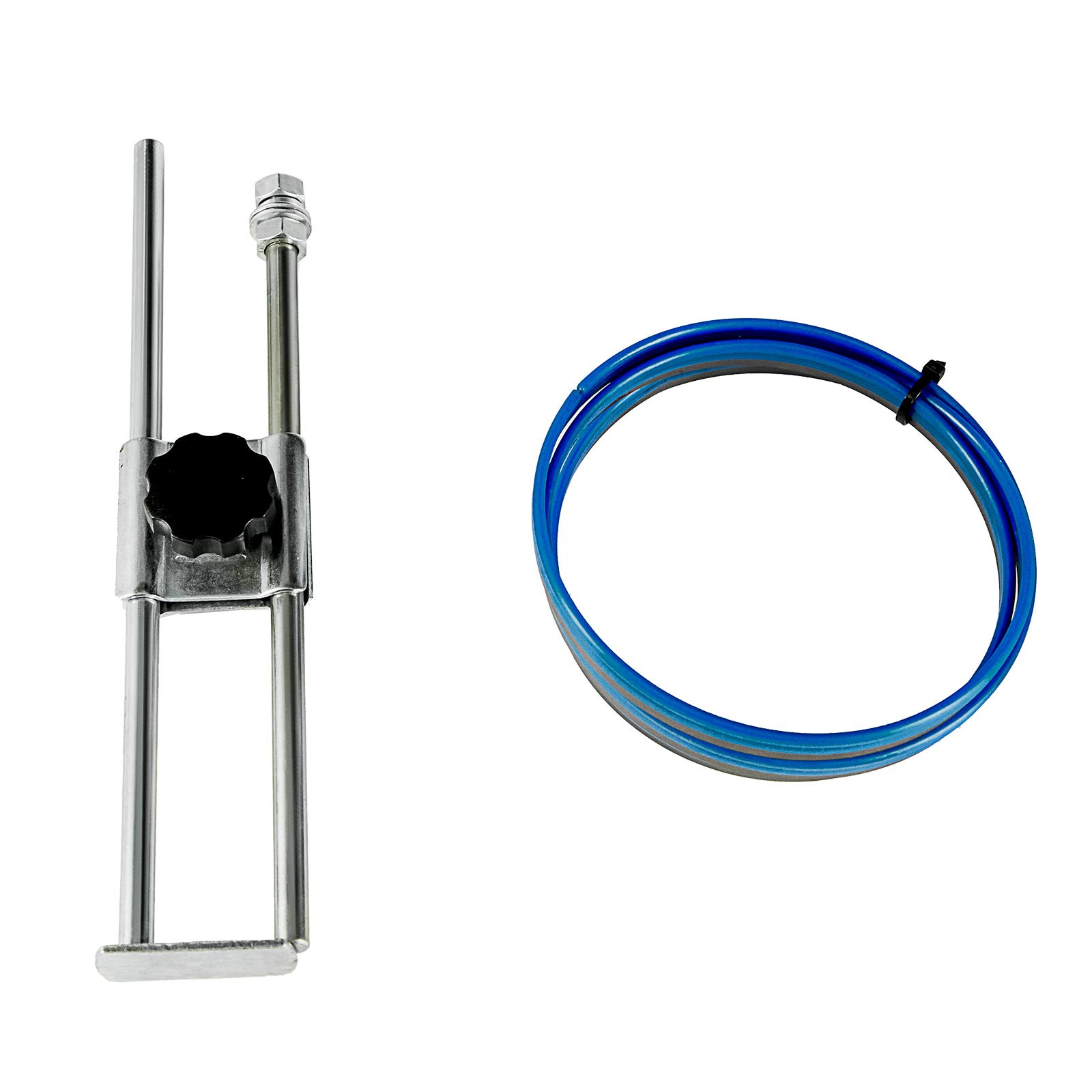 VEVOR Sega a nastro per metallo 1000W verticale 0°-45° da tavolo, Metallo Fibra di vetro Plastica