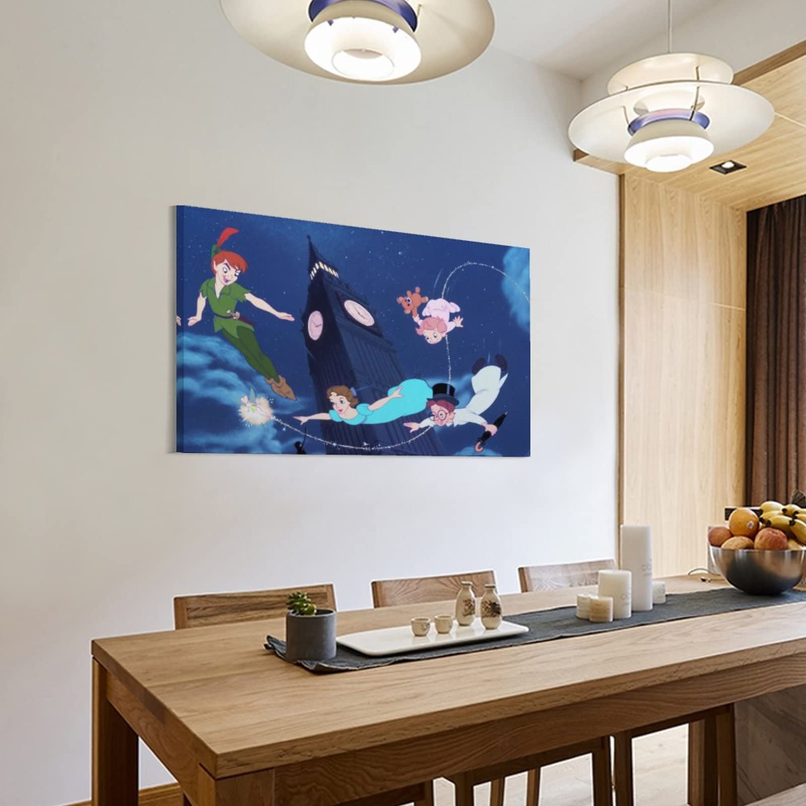 Amazon.co.jp: アートパネル ピーター・パン 飾り絵 ポスター 壁掛け