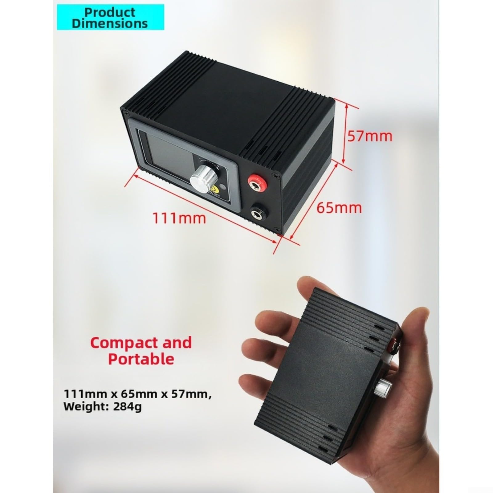 Alimentatore DC regolabile 0-36 V 6 A 216 W WiFi telecomando regolatore di tensione con protezione da sovraccarico e 10 slot di memoria per elettronica di laboratorio CNC (con WIFI)