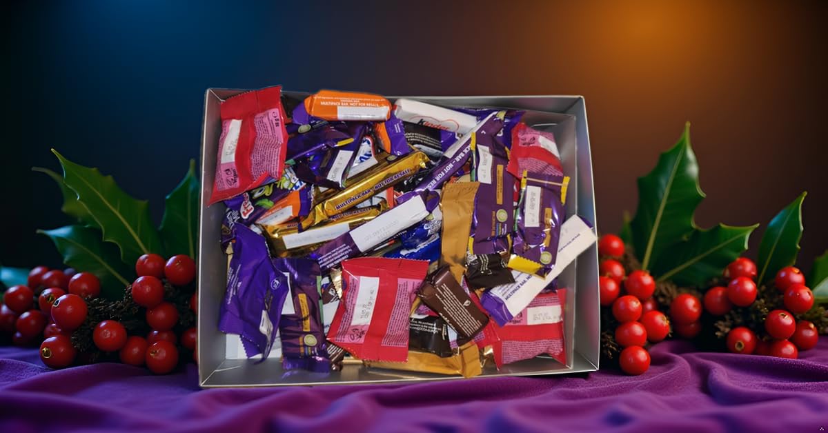 Sponsored Ad – BONANZA 60 CHOCOLATE HAMPER, SELECTION BOX. GIFT BOX. 60 BRANDED TREATSIZE BARS/BAGS.