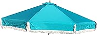 Vista 17 de Formosa Covers Toldo de repuesto para sombrilla de patio con 6 varillas de 9 pies, lona superior, protección UV 300D y tela resistente al agua, solo