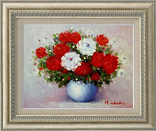 JIG オイルペイントアート 足立 弘樹 花 F6号 IOP-61411