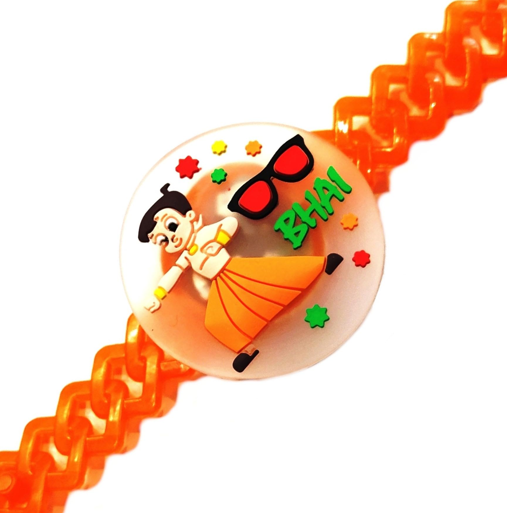 Velour Shoppe Chota BHAI LED Light Kids Rakhi for Brother Bhaiya Raksha Bandhan with Tikka (B0CF6G8STT) Amazon Price History, Amazon Price Tracker