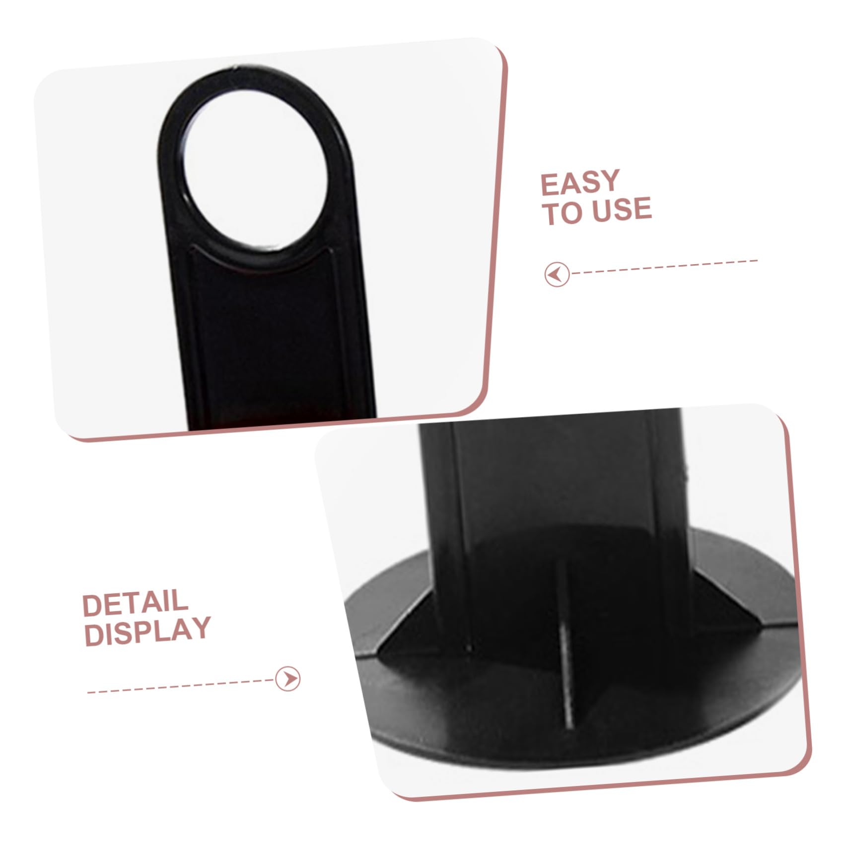 Porte-Cône De Football Portable 5 Pièces Support De Rangement Léger en Polypropylène pour Équipement D'Entraînement De Football avec Poignée Facile À Transporter