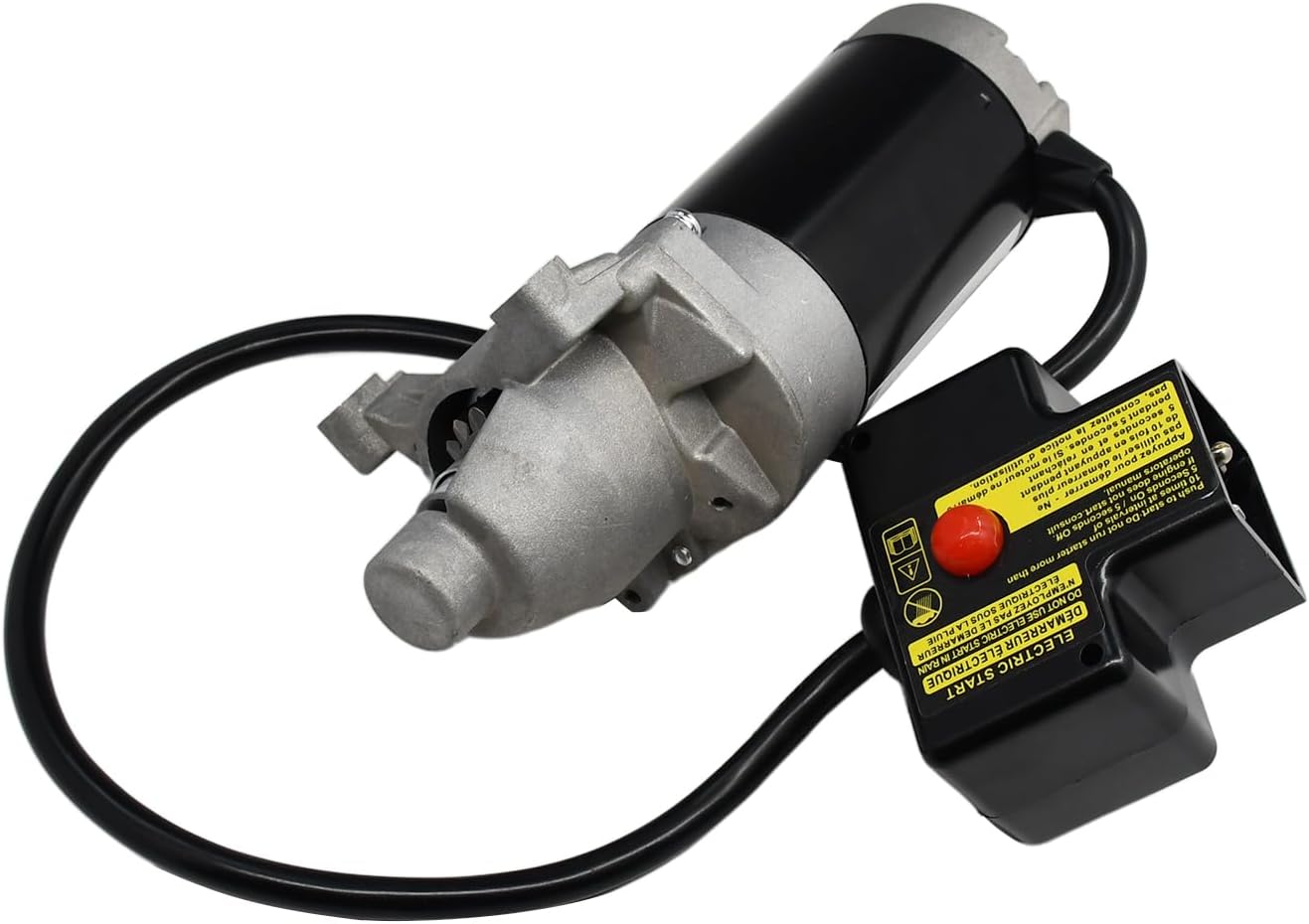 JQ170 951-10645 751-10645 Electric Starter Motor for Troy-Bilt MTD Cub Cadet Craftsman 951-10645A 751-10645A Snowblower Starter 120V 17T for Husqvarna LCT Ariens 208cc 254cc Engine