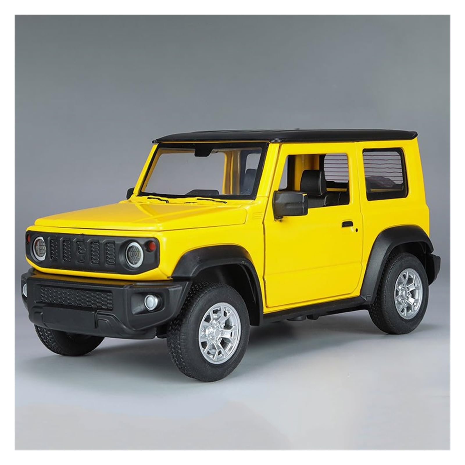 MOCALUX Scale Die-Cast Model Car 1:32 For Suzuki For Jimny Alloy Metal Diecast Model Car Collections(Yellow)