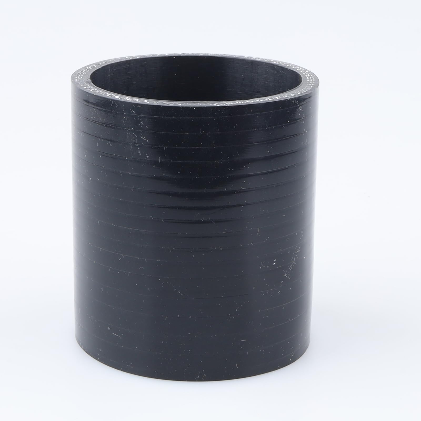 ID 2.35" (60mm) Straight Coupler, Length 3" (76mm), Wall Thickness 0.18" (4.5mm), 3 Ply Reinforced, 80 PSI Maximum Pressure, Universal Automotive Pure Silicone Hose, Black(No Logo)-image-43