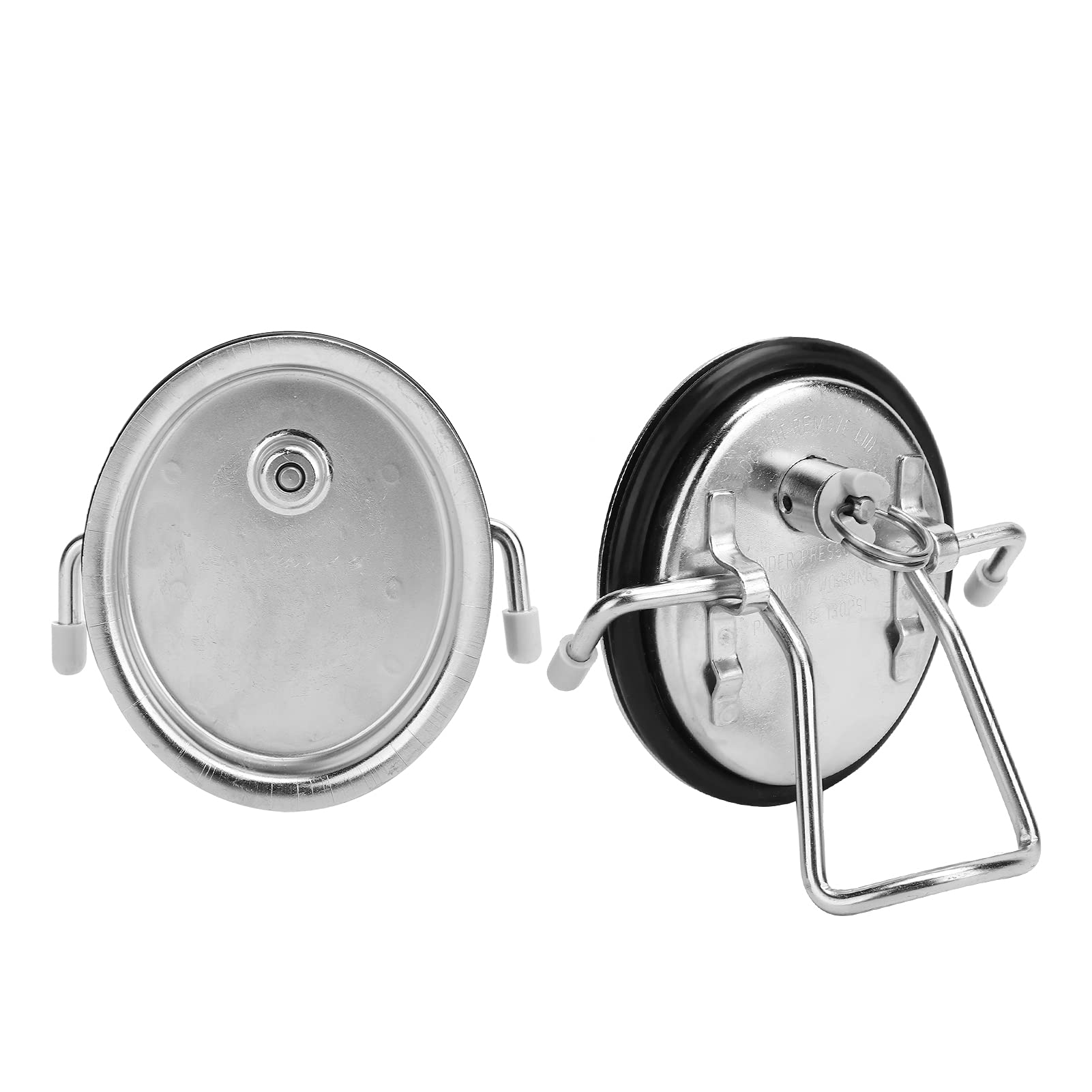 Reemplazo de tapa para barril de acero inoxidable, tapa universal para barriles de cerveza casera, compatible con barriles de soda de cierre por bola y por pasador, con válvula de