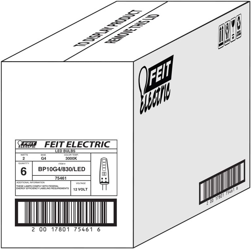 Feit Electric G4 LED Bulb product box