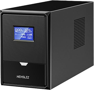 Ups Battery Backup and Surge Protector,Computer Uninterruptible Power Supply Units,Battery Backup Intelligent LCD,Uninterruptible Power Supply,Battery Backup for Computer 1500VA/900W