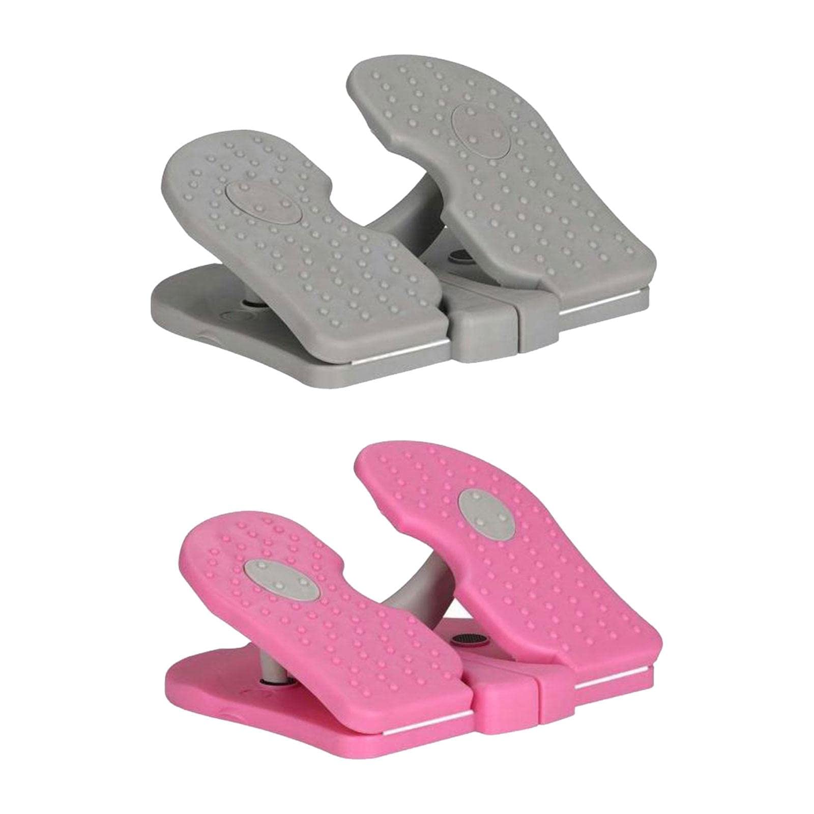 JAZZY PEARLS® 2pcs Fitness Stepper Stair Stepper Training Foot Machine Gray and Pink-Sporting Goods-Fitness Running & Yoga-Cardio Equipment-Stair Machines & Steppers-2 Fitness Steppers-image-39