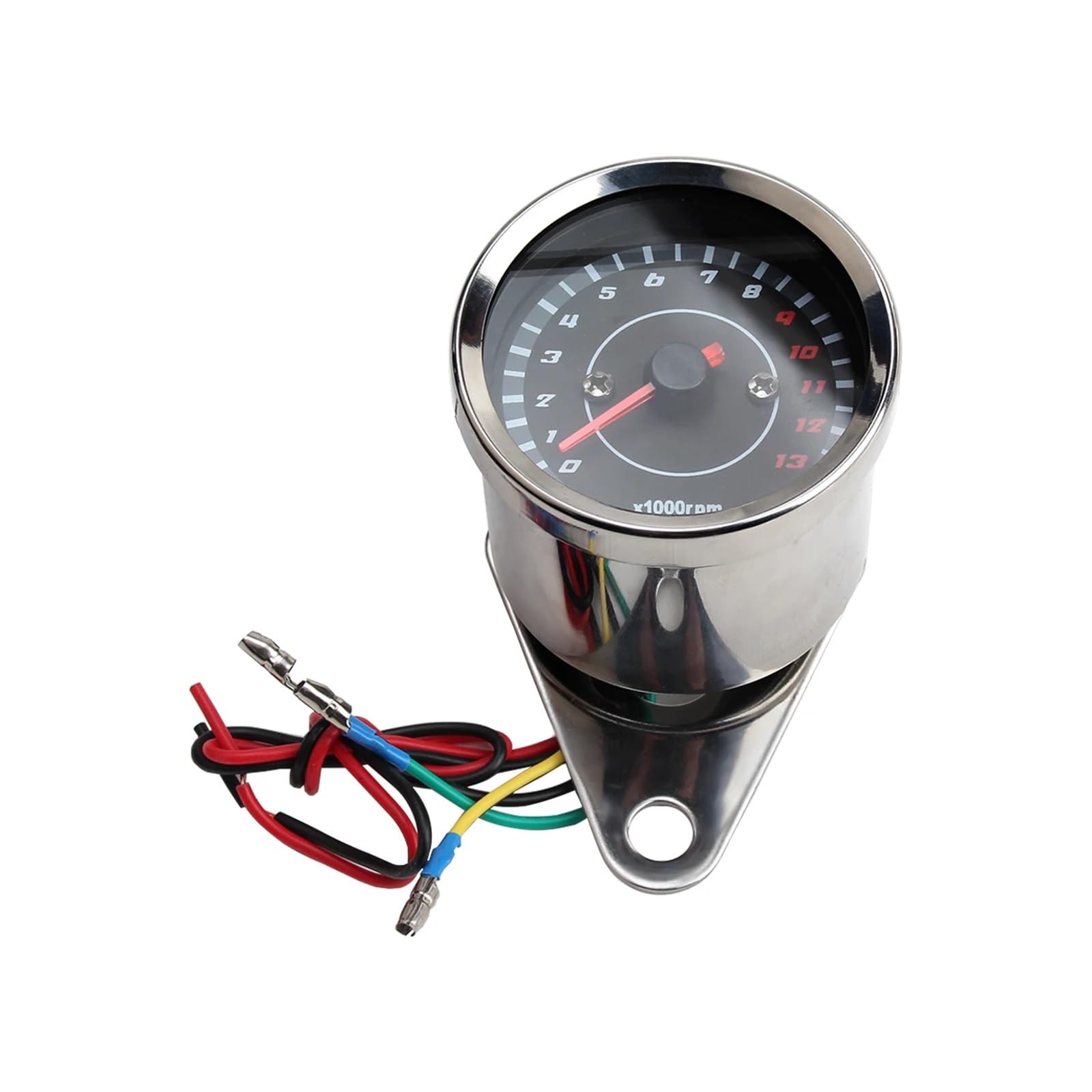 Compte-Tours Électronique Universel pour Moto, 12 V CC, Rétroéclairage LED, 13000 TR/Min Instruments Compteurs
