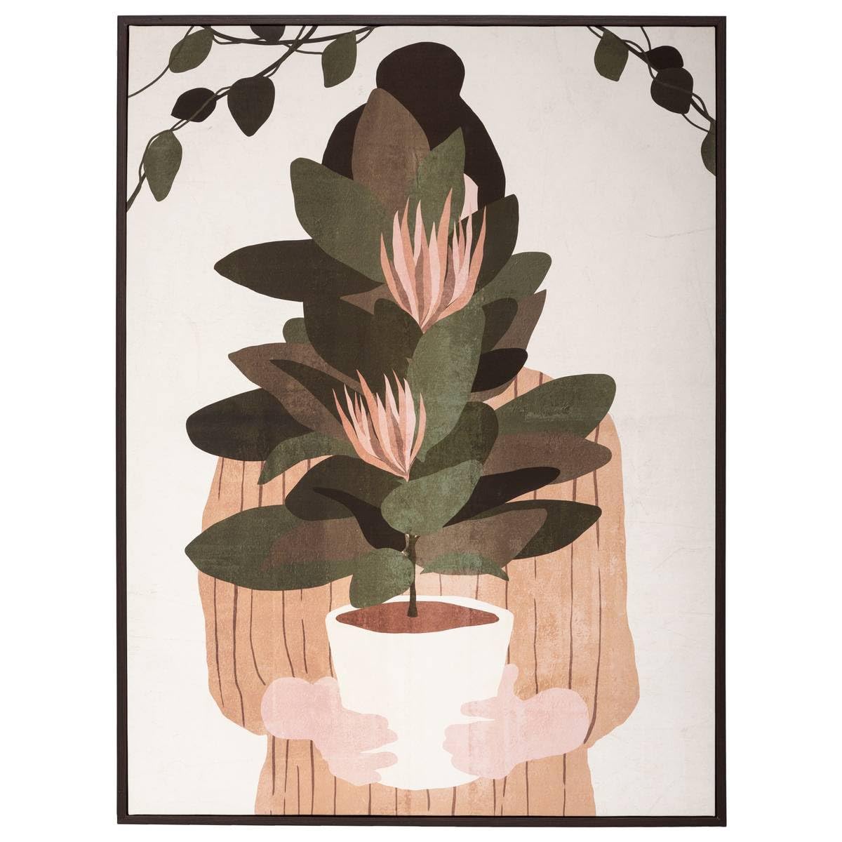 ATMOSPHERA Quadro Tela Dipinto Con Cornice – Nudo 60x90cm, Stile Moderno - 2